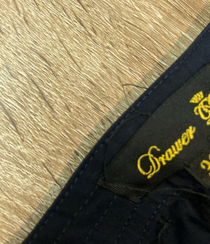 Drawer 半袖ワンピース 刺繍 フロントボタン レース ロング エンブロロングワンピース 6526-299-0990 レディース SIZE 36 (XS) ドゥロワー