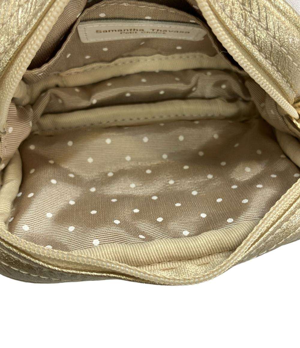 美品 サマンサタバサ ポーチ チェーンストラップ付き レディース Samantha Thavasa