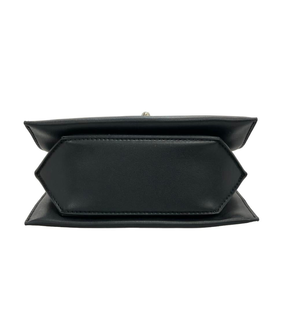 CHARLES&KEITH ショルダーバッグ クロスボディ 斜め掛け メタリックアクセント ターンロック レディース チャールズ＆キース