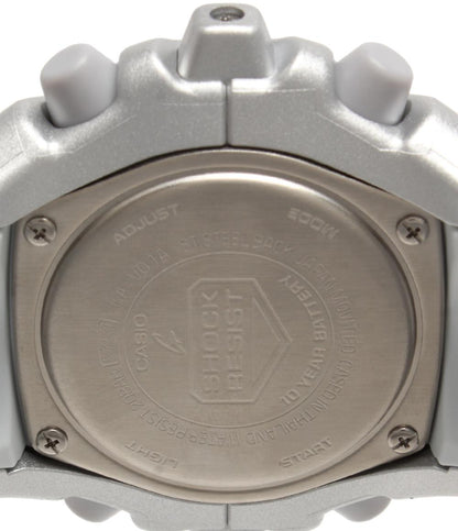 美品 CASIO 腕時計 クオーツ シルバー GA-V01A メンズ カシオ