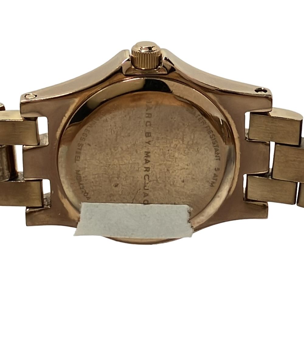 MARC BY MARC JACOBS 腕時計 クオーツ ブルー MBM3204 レディース マークバイマークジェイコブス