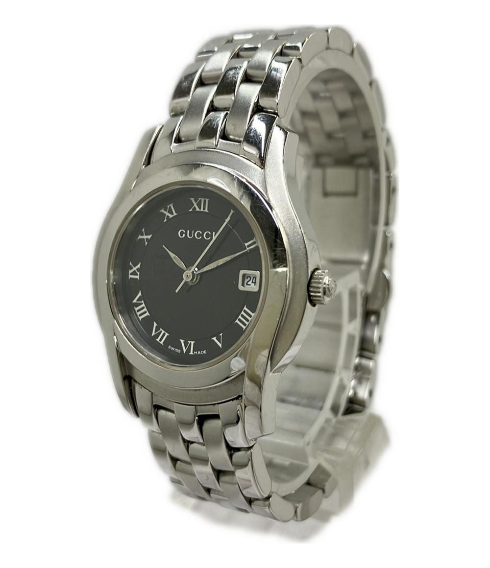 新品未使用　GUCCI グッチ　5500L レディース時計 パーツ 駒 コマ　二つセット グッチ 腕時計 5500L ピンクシェル シルバー ゴールド コンビ Ｇクラス