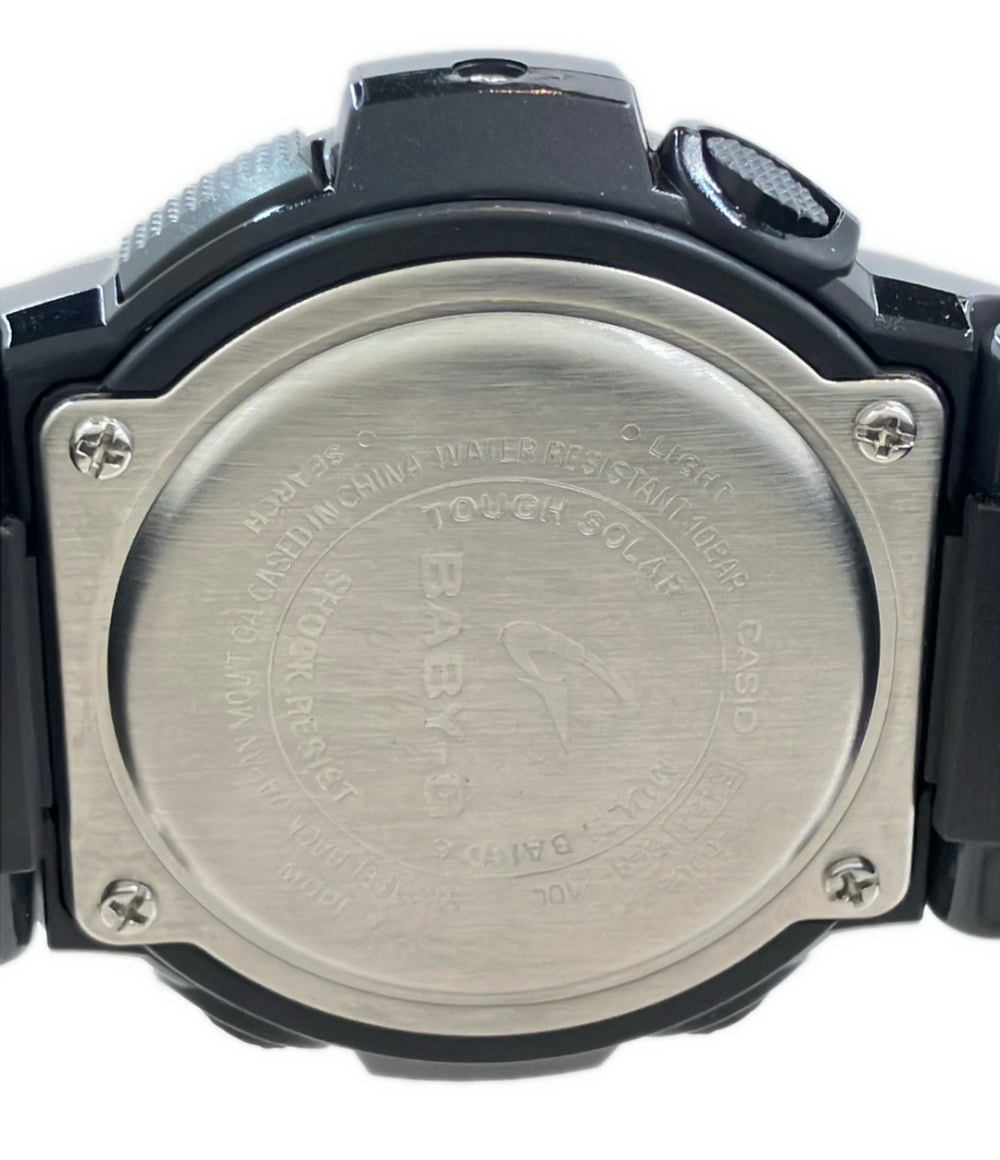 CASIO 腕時計 Baby-G ソーラー ブラック BGA-2100 メンズ カシオ