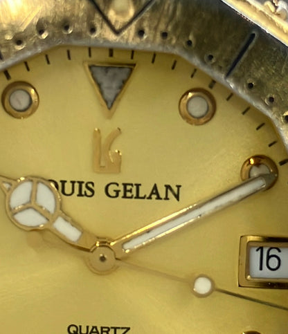 Louis Gelan 腕時計 クオーツ ゴールド レディース メンズ ルイゲラン