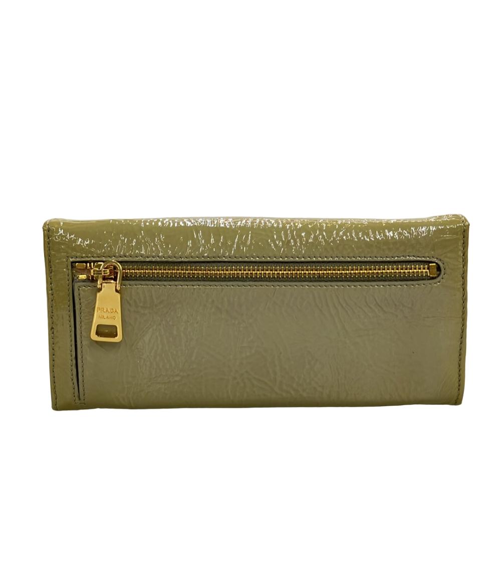 PRADA 長財布 エナメル レディース プラダ