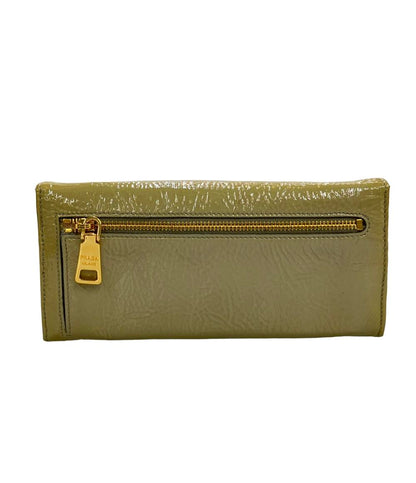 PRADA 長財布 エナメル レディース プラダ