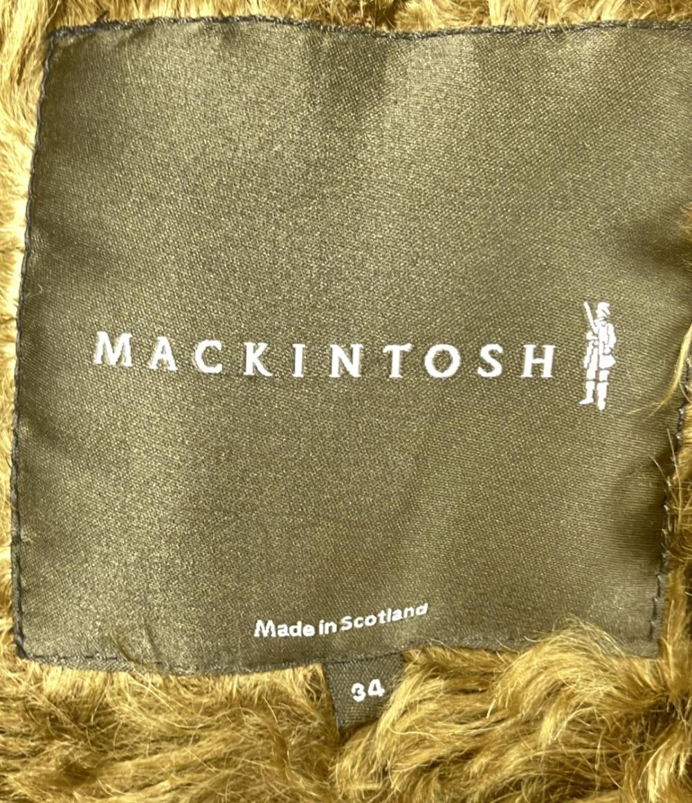 マッキントッシュ モヘヤライナーフーデッドロングコート アウター ジャケット レディース SIZE 34 Mackintosh