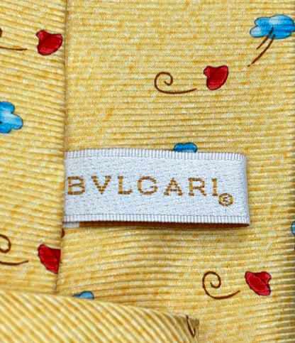 BVLGARI ネクタイ シルク 100% メンズ ブルガリ