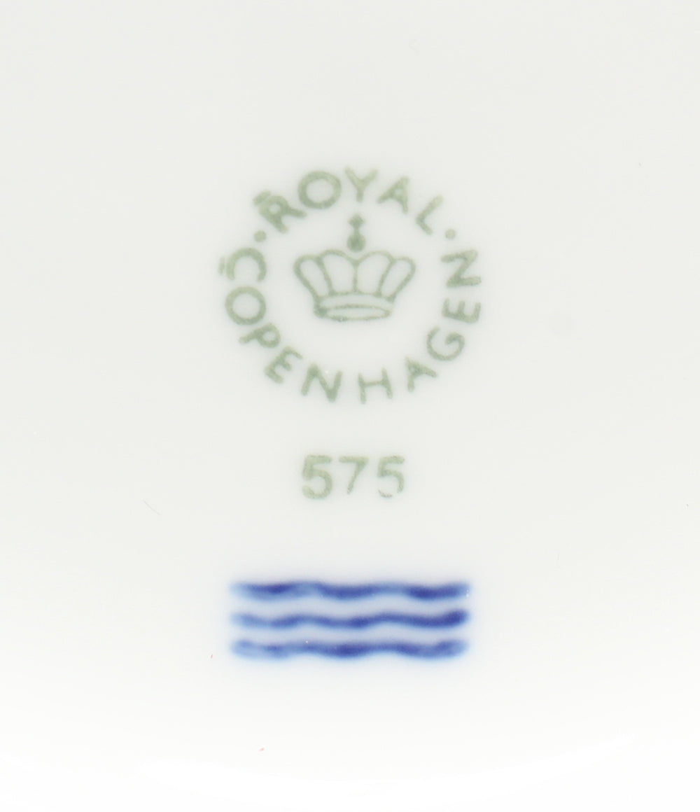 美品 Royal Copenhagen ボウル 皿 18cm ホワイトエレメンツ ロイヤルコペンハーゲン