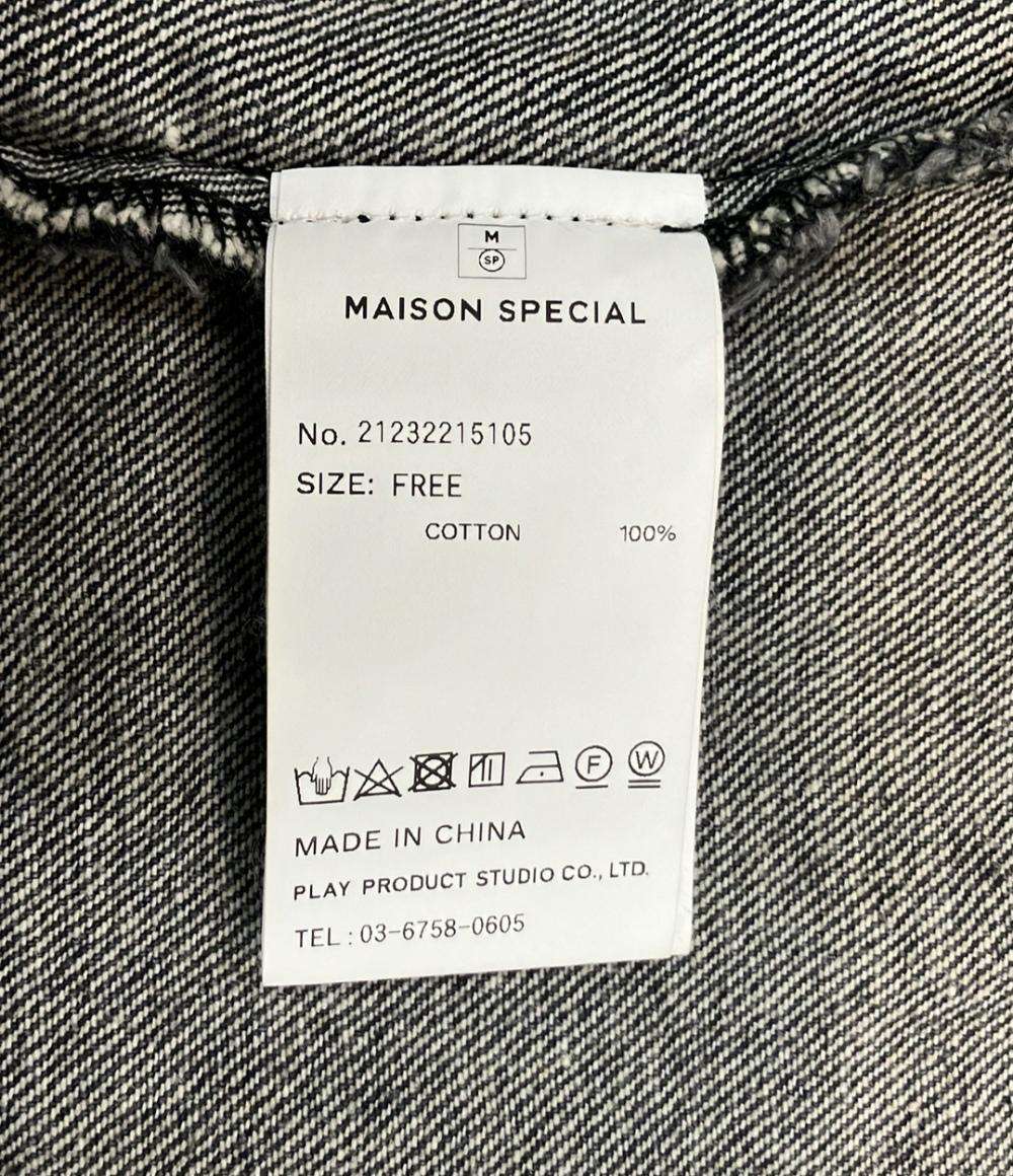 メゾンスペシャル オーバーサイズデニムジャケット レディース SIZE F (M) MAISON SPECIAL