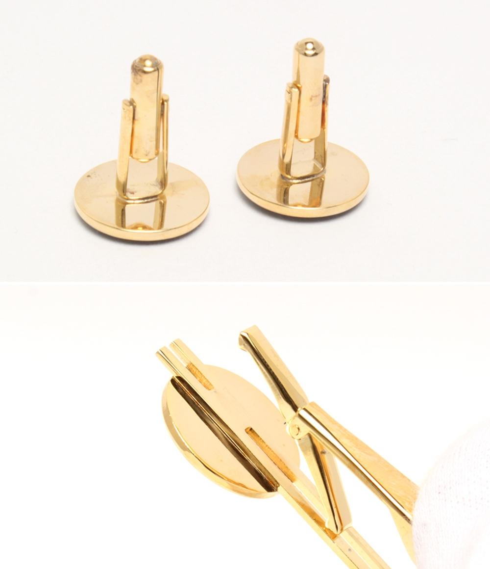 タイバータイピン カフス 6点 3セット 海上自衛隊 DD128  護衛艦さみだれ DD103 ゆうだち メンズ