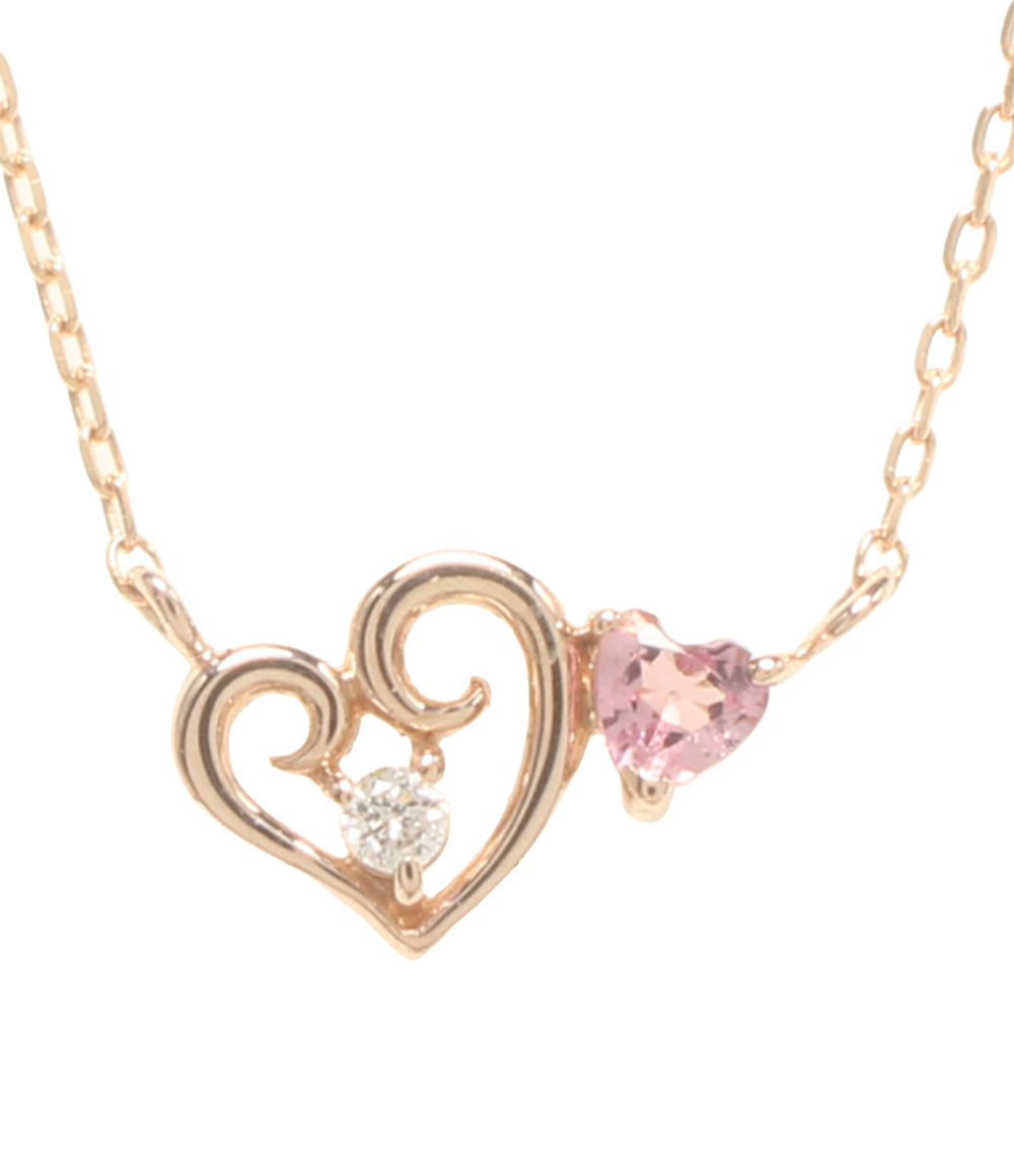 美品 Samantha Tiara ネックレス K18 ダイヤ0.01ct レディース サマンサティアラ