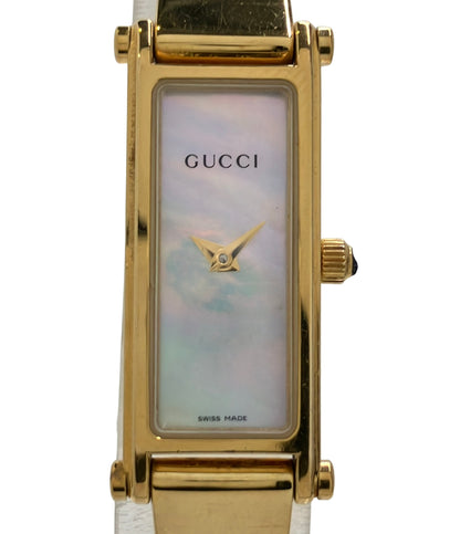 GUCCI 腕時計 クオーツ シェル 1500L レディース グッチ