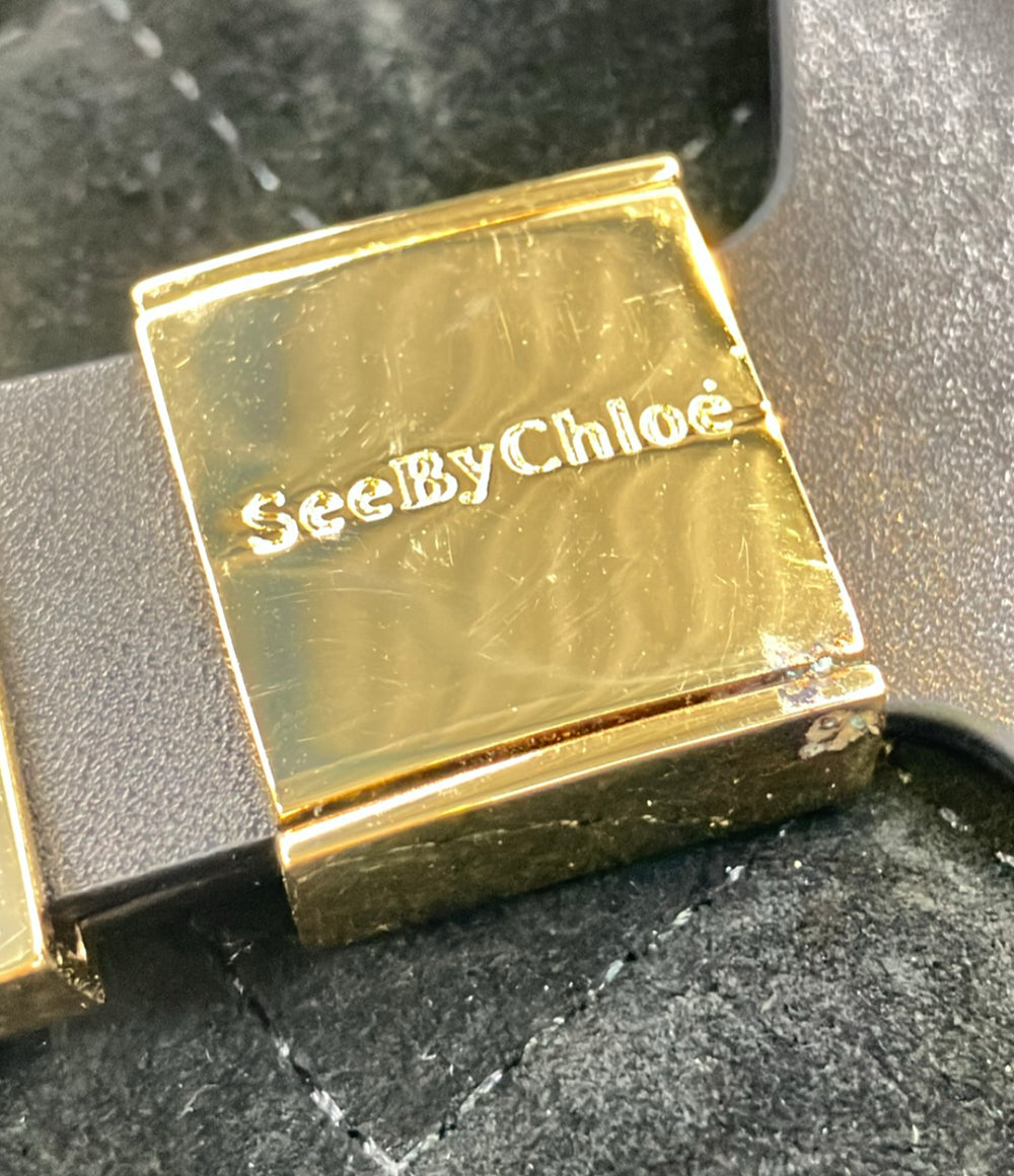 SEE BY CHLOE ロングブーツ キルティング レディース SIZE 36 (23.5cm) シーバイクロエ