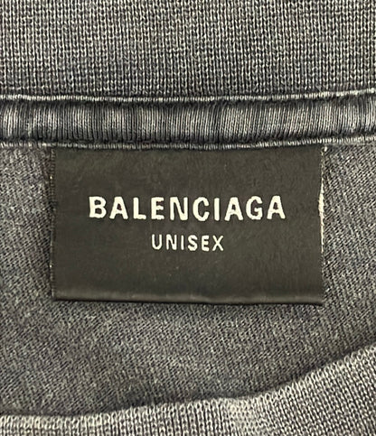 訳あり BALENCIAGA 半袖 トビリシ オーバーサイズ Tシャツ 811688 TRVQ7 1046 メンズ SIZE L バレンシアガ
