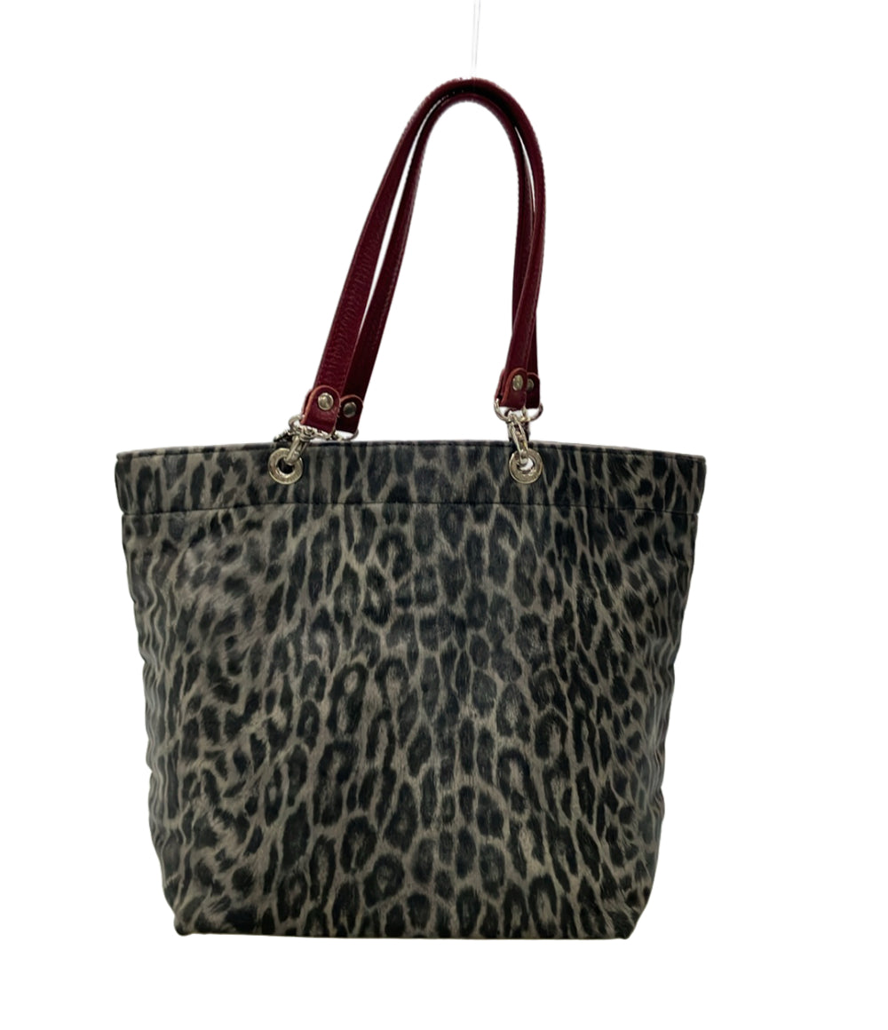 un jour un sac トートバッグ レオパード柄 ヒョウ柄 レディース アンジュールアンサック