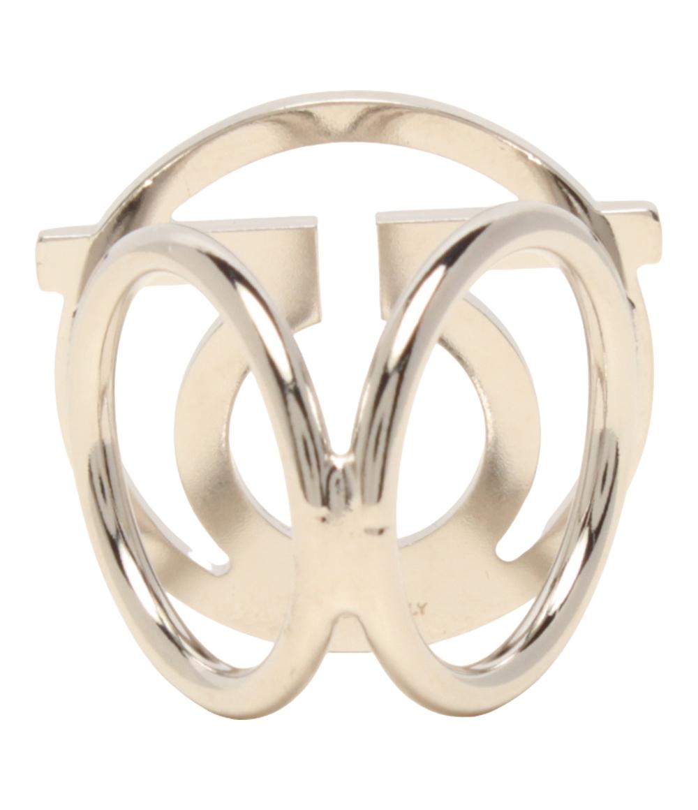 美品 サルヴァトーレフェラガモ スカーフリング ガンチーニ レディース Salvatore Ferragamo