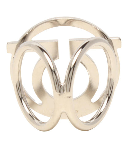 美品 サルヴァトーレフェラガモ スカーフリング ガンチーニ レディース Salvatore Ferragamo