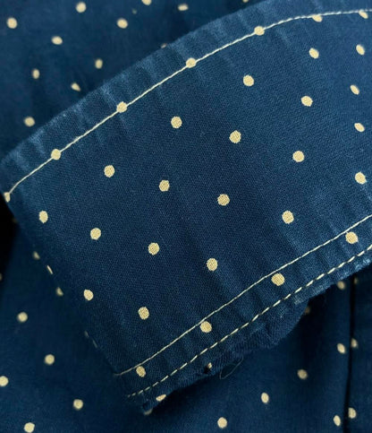 ラルフローレン 長袖ドット柄ワンピース レディース SIZE 155/80A RALPH LAUREN