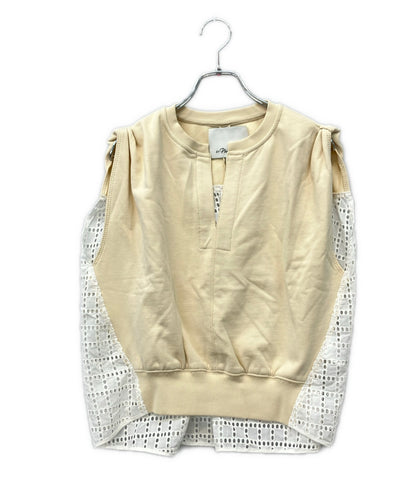 3.1 phillip lim ノースリーブ フレンチテリー トップス レディース SIZE S スリーワンフィリップリム