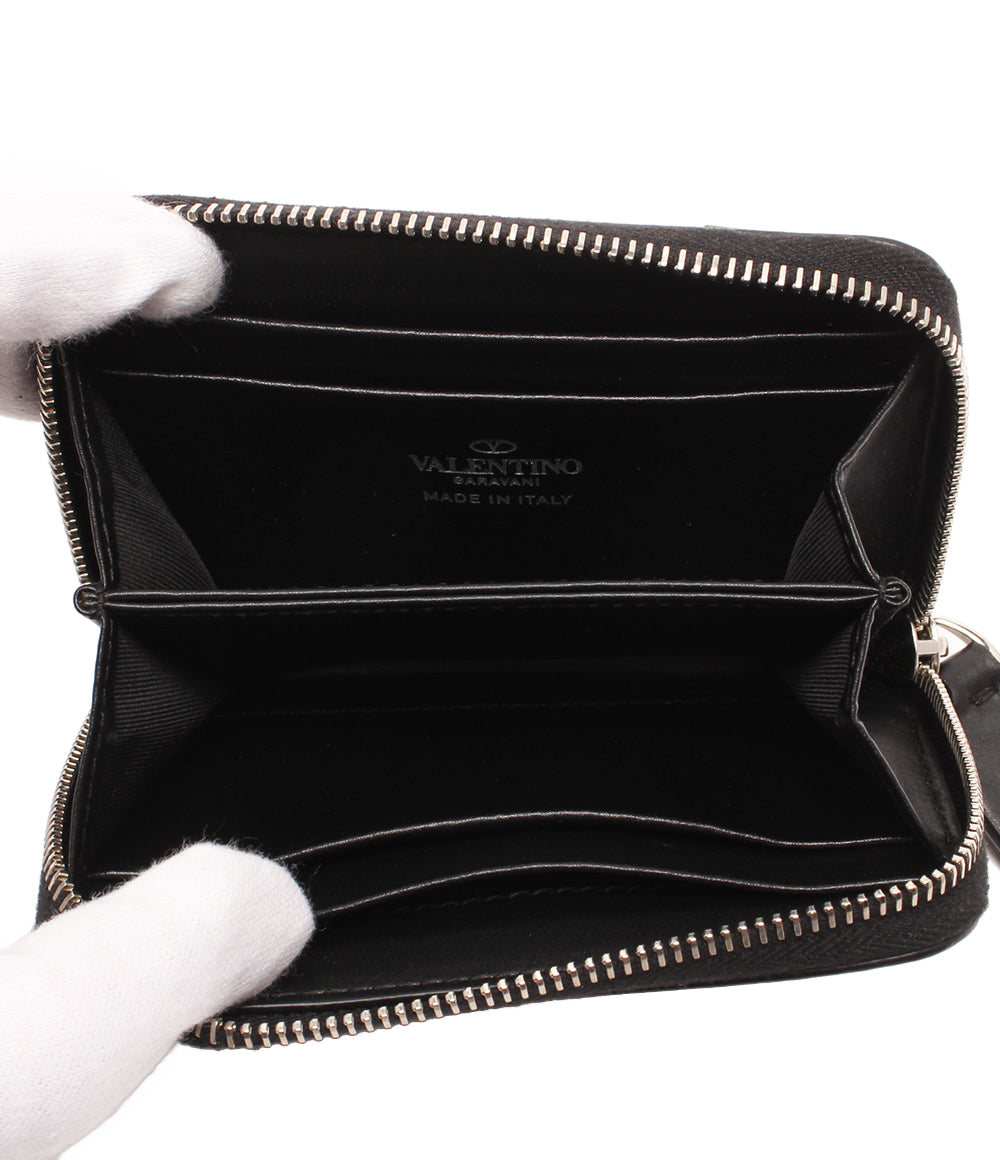 美品 Valentino Garavani コインケース カードケース ショルダー付き メンズ ヴァレンティノ・ガラヴァーニ
