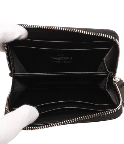 美品 Valentino Garavani コインケース カードケース ショルダー付き メンズ ヴァレンティノ・ガラヴァーニ