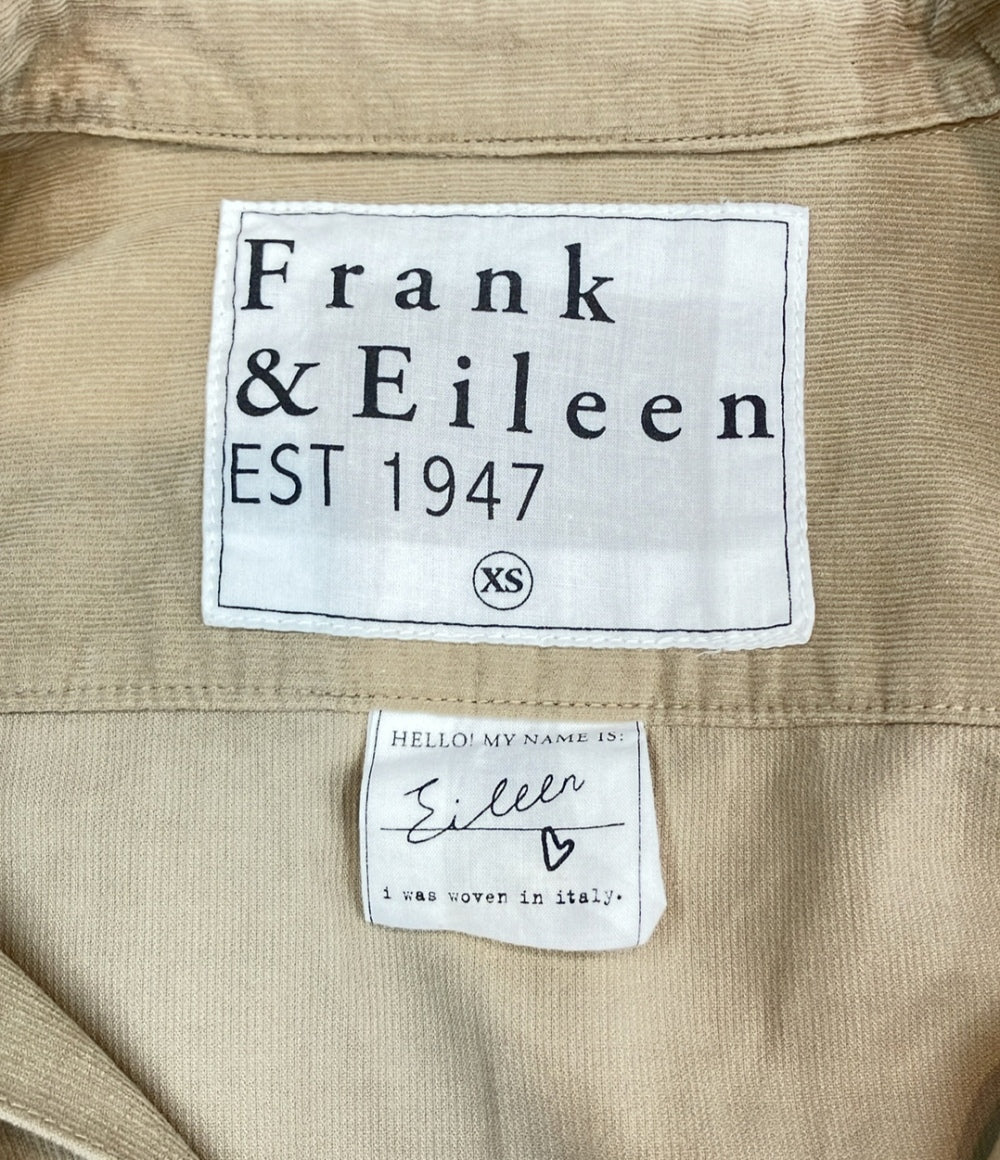 フランクアンドアイリーン 長袖コーディロイシャツ レディース SIZE XS (XS) Frank&Eileen