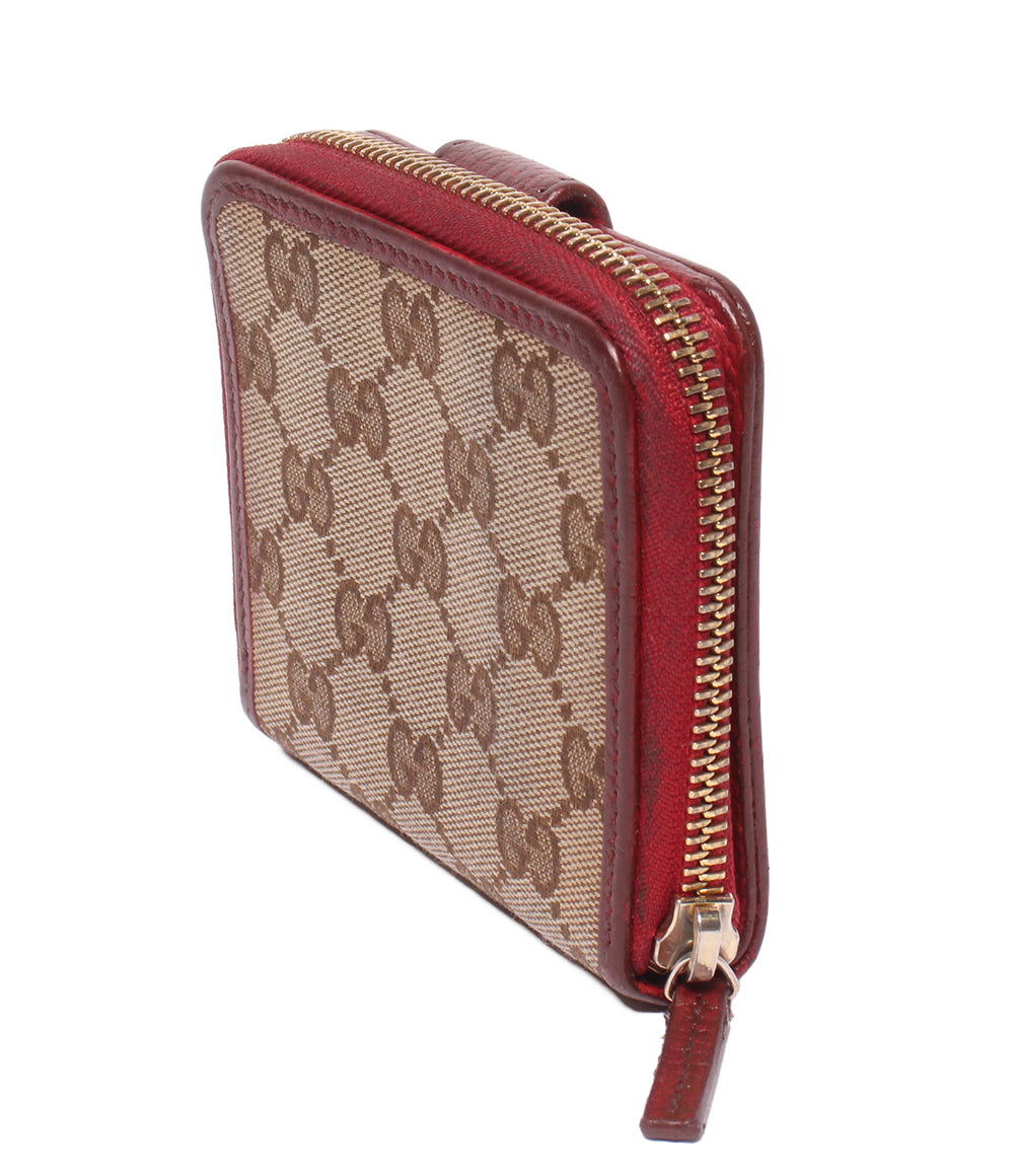 GUCCI 二つ折り財布 GGキャンバス 346056 2184 レディース グッチ