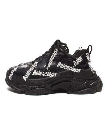 美品 BALENCIAGA ローカットスニーカー 厚底 Triple S LOGO レディース メンズ SIZE 25.0 バレンシアガ
