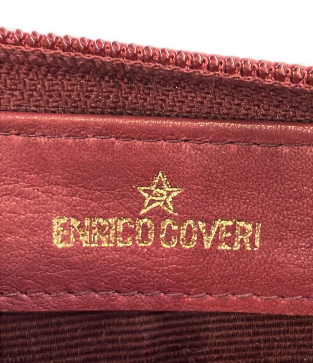 エンリココベリ ラウンドファスナー長財布 レディース Enrico Coveri