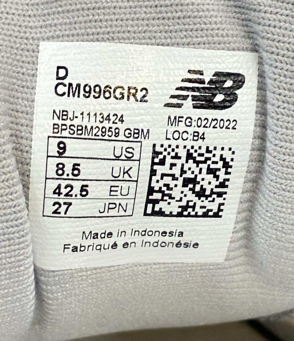 NEW BALANCE ローカットスニーカー CM996GR2 メンズ SIZE 27.0 (L) ニューバランス