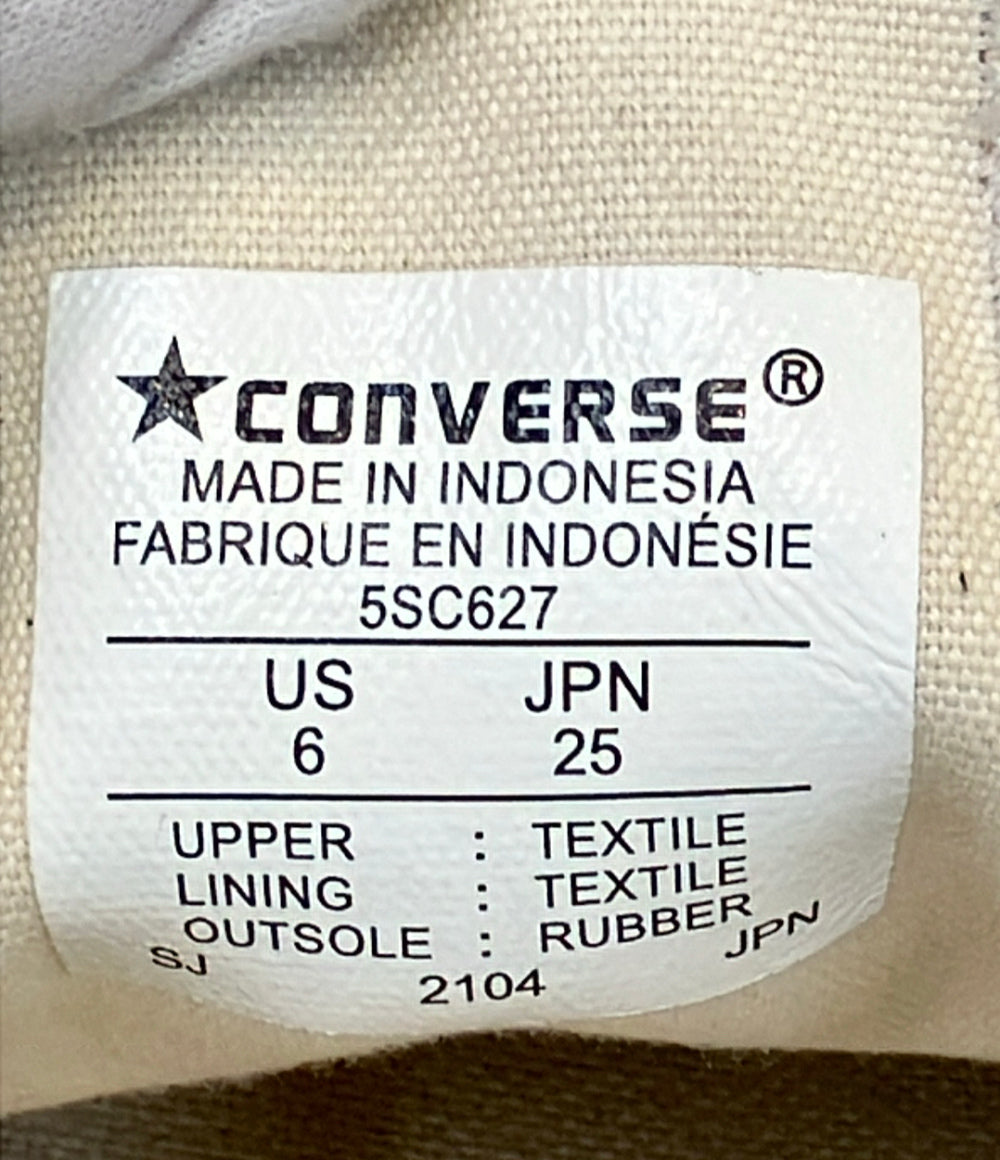 CONVERSE ローカットスニーカー 5SC627 レディース SIZE 25.0 コンバース