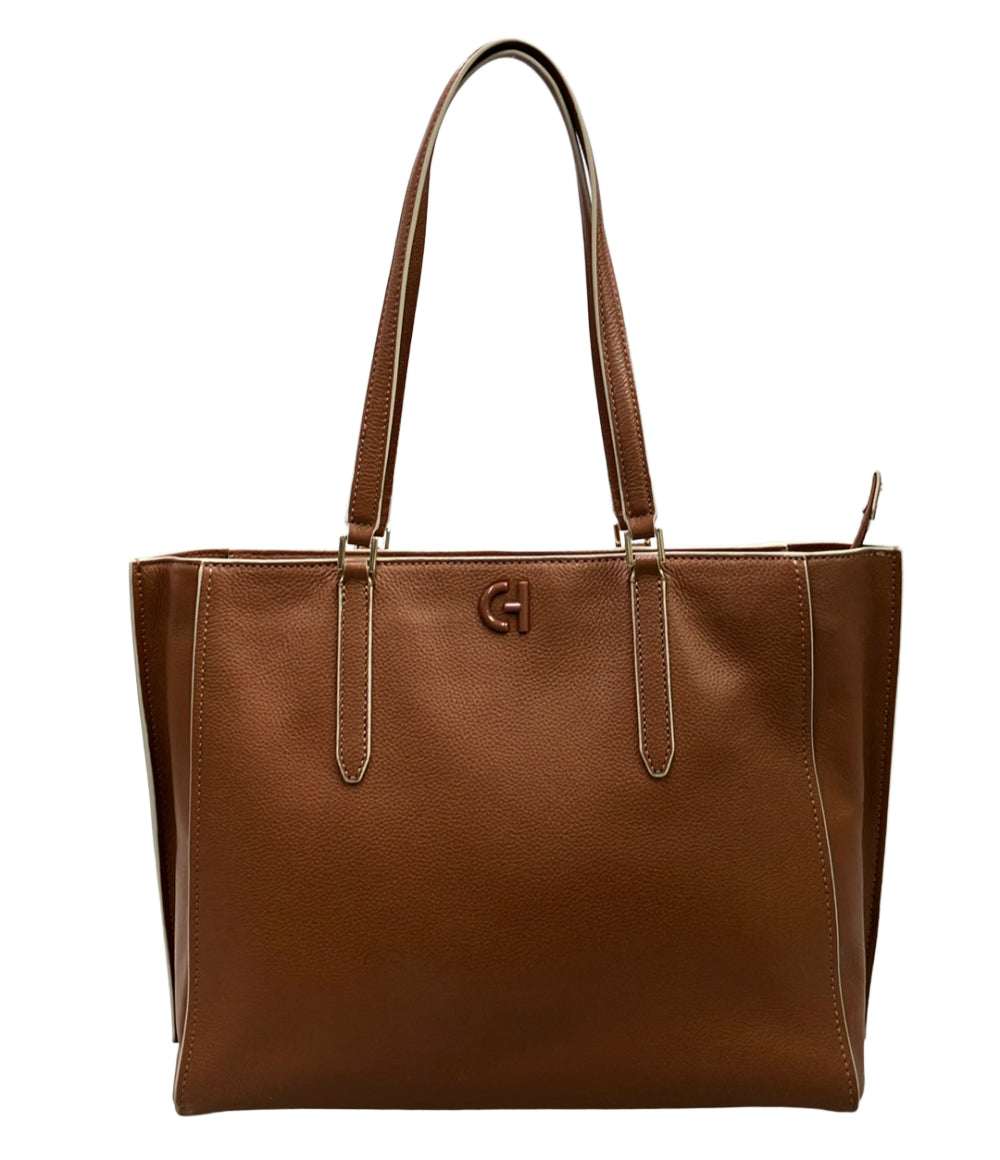 コールハーン　COLE HAAN ブラウンレザー トートバッグ COLE HAAN トートバッグ 牛革 レディース コールハーン – Rehello by