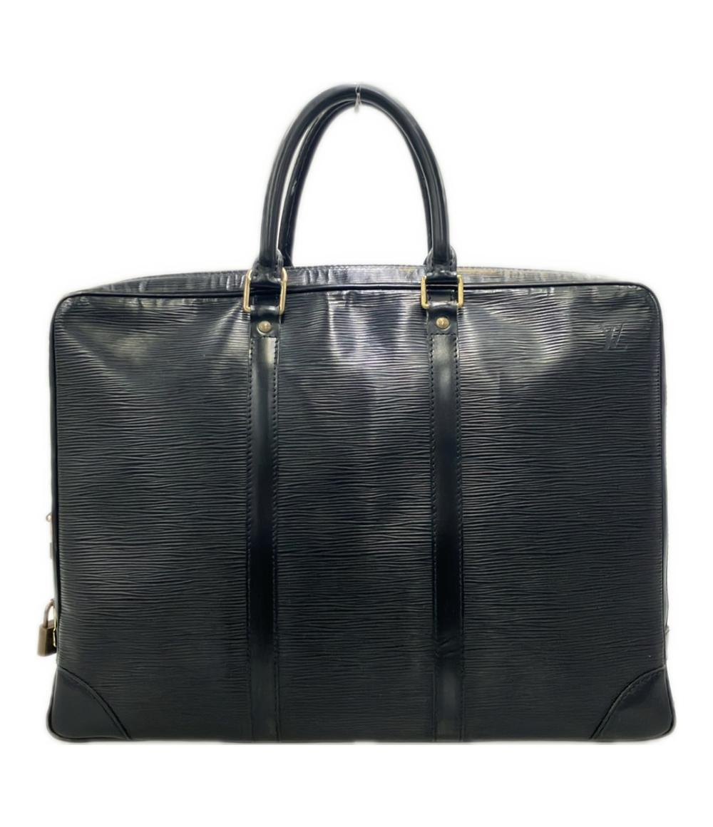 訳あり ルイ・ヴィトン ビジネスバッグ ブリーフケース ポルトドキュマン ヴォワヤージュ エピ M59162 メンズ LOUIS VUITTON