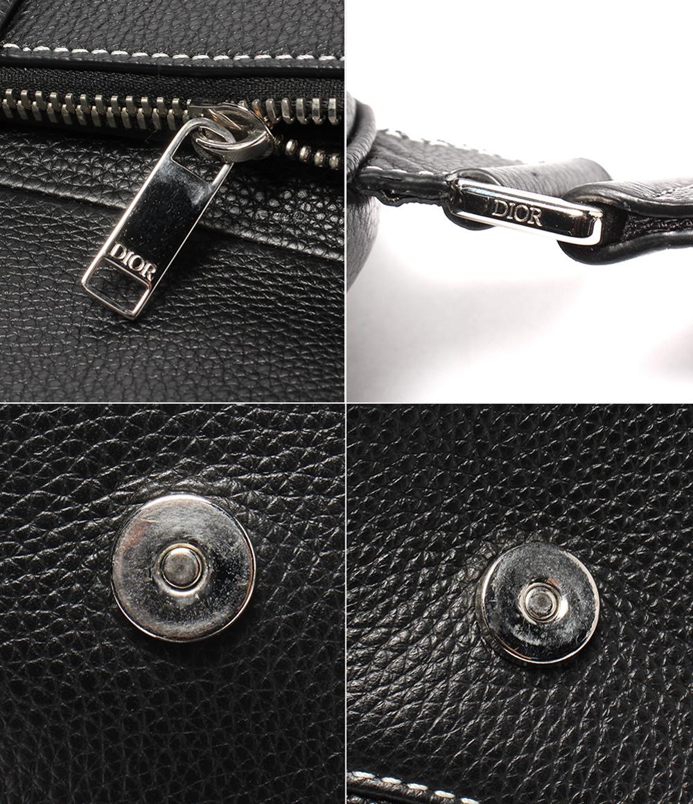 Dior STUSSY ボディバッグ ショルダーバッグ 蜂 サドルバッグ メンズ