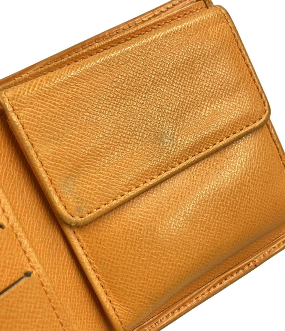 LOUIS VUITTON 二つ折り財布 ポルト ビエ カルト クレディ モネ エピ