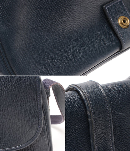 HERMES ショルダーバッグ 肩掛け 〇R刻印 1988年製 ゴールド金具 ヌメア レディース メンズ エルメス