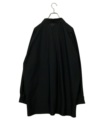 WHITE MOUNTAINEERING 長袖シャツ プルオーバー スキッパー 撥水 撥油 UVカット 接触冷感 TECH RAGLAN PULLOVER SHIRT BK2373102 メンズ SIZE 1 (M)