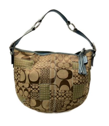 COACH ショルダーバッグ 肩掛け キャンバス シグネチャー 3688 レディース コーチ