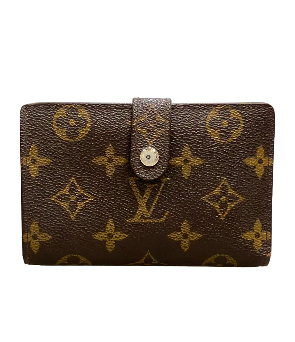 LOUIS VUITTON 二つ折り財布 がま口 ポルトフォイユ ヴィエノワ モノグラム M61673 レディース ルイ・ヴィトン