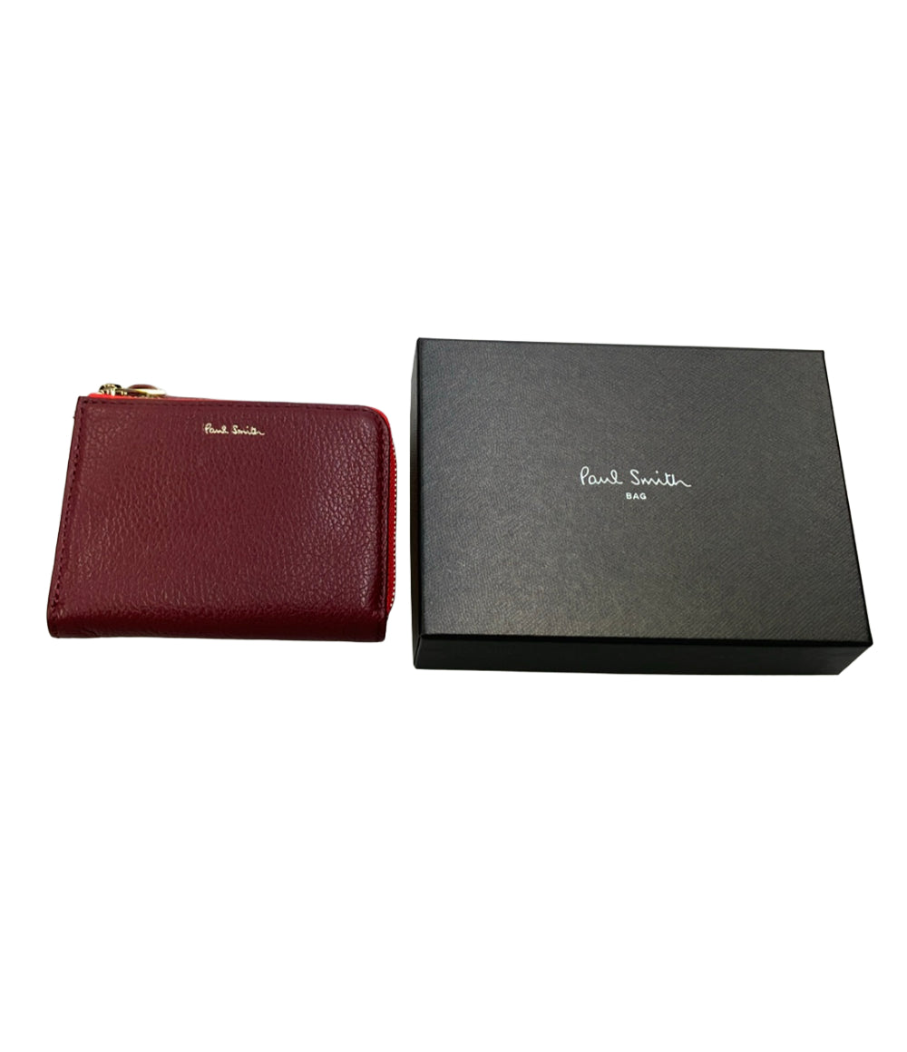 美品 Paul Smith L字ファスナーコンパクト財布 メンズ レディース ポール・スミス