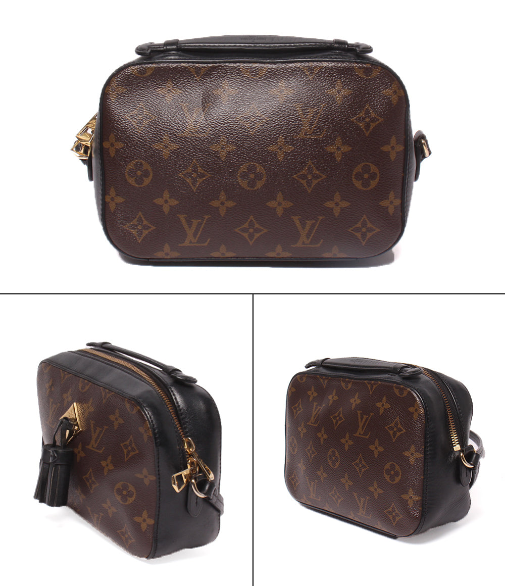 訳あり LOUIS VUITTON ショルダーバッグ 斜め掛け サントンジュ モノグラム M43555 レディース ルイ・ヴィトン