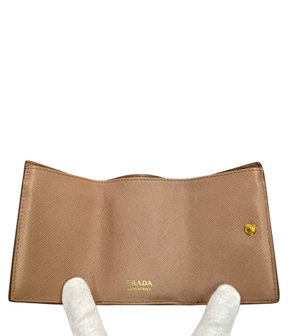 PRADA 三つ折り財布 レザー レディース プラダ
