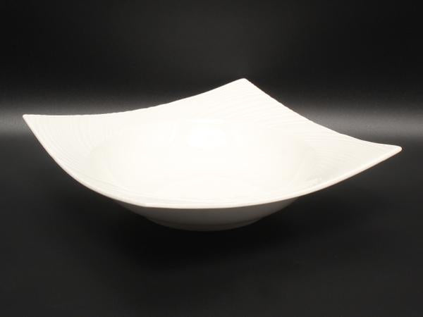 美品 WEDGWOOD スクエアボウル パスタプレート 皿 24cm エスリアル ETHEREAL ウエッジウッド