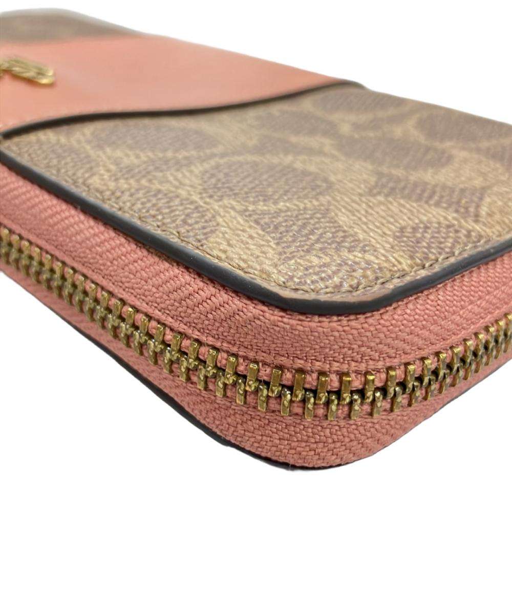 コーチ ラウンドファスナー長財布 レディース COACH