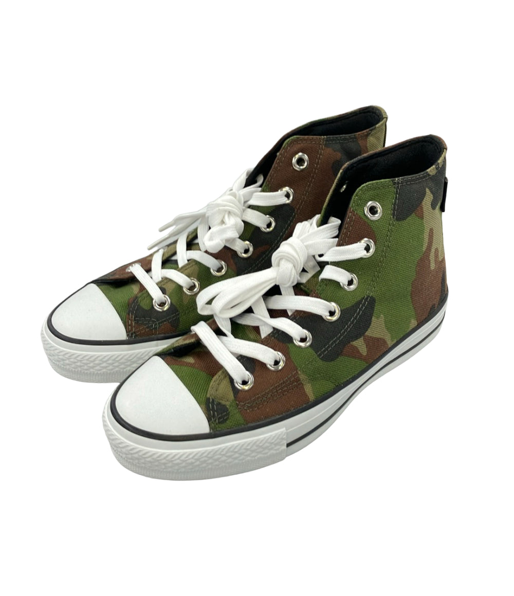 美品 CONVERSE ハイカットスニーカー 迷彩 レディース SIZE 23.0 (M 美品 CONVERSE ハイカットスニーカー 迷彩 レディース SIZE 23.0 (M