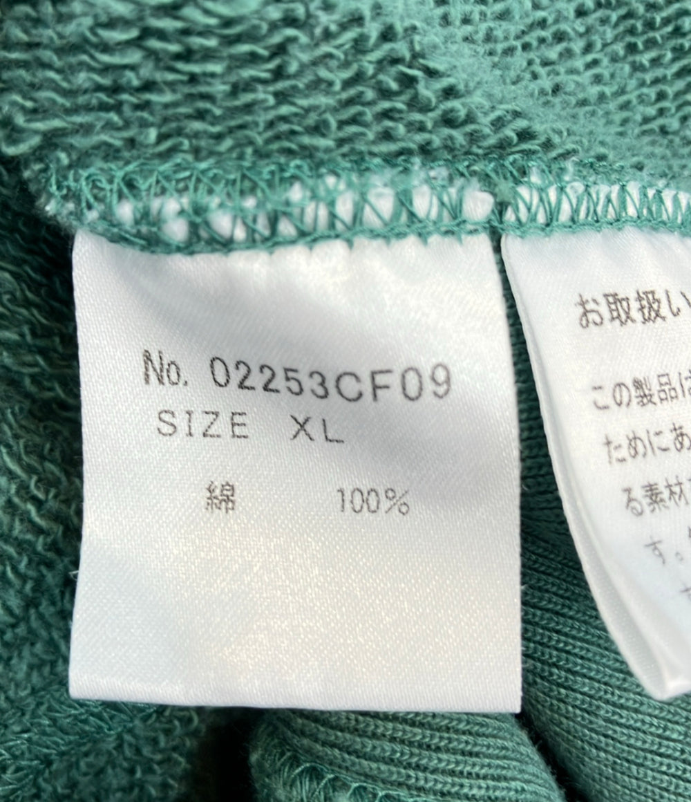 HYSTERIC GLAMOUR パーカー HYS LOGO グリーン ストリート ヘヴィウエイト スウェット 02253CF09 メンズ SIZE XL ヒステリックグラマー