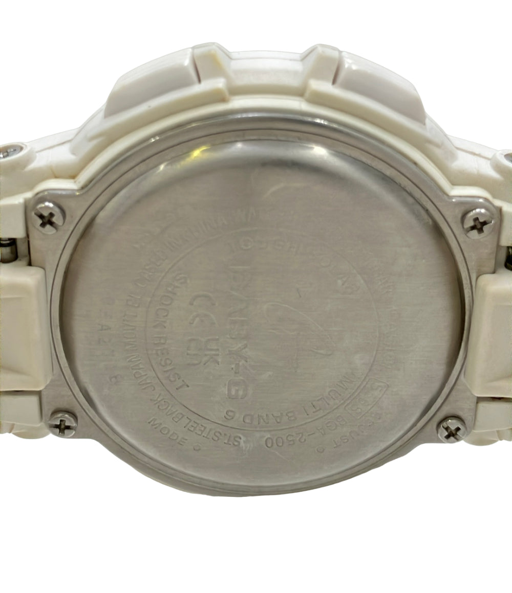 CASIO 腕時計 Baby-G ソーラー ホワイト BGA-2500 レディース カシオ