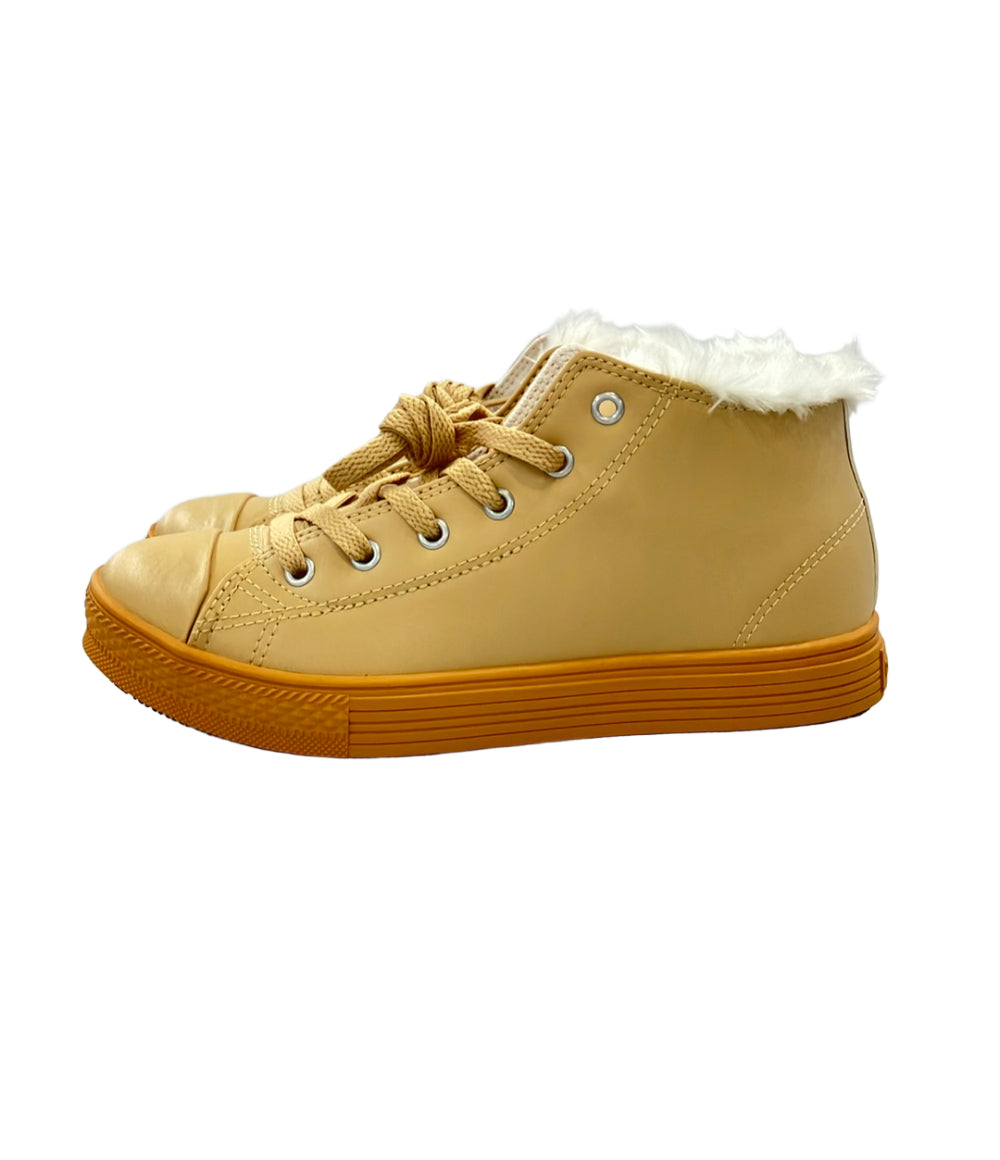 美品 CONVERSE ハイカットスニーカー ボア レディース SIZE 24.0 (L) コンバース