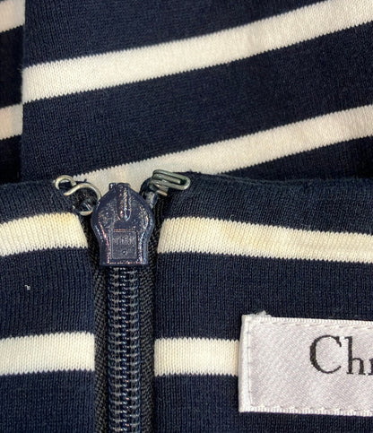 Christian Dior マリンストライプフレアスカート 1C21312A1418 レディース SIZE 44 クリスチャンディオール